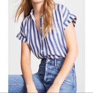 Madewell Button Down shirt in Shea Stripe